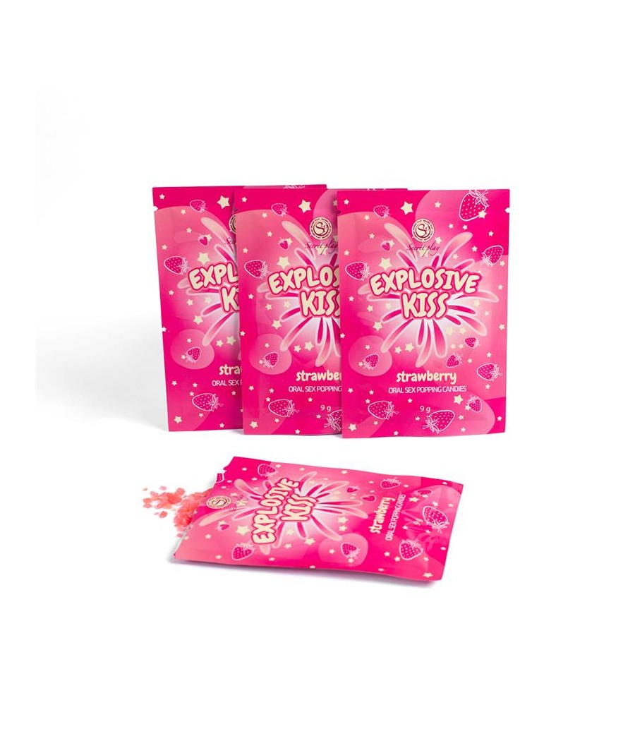 Caramelos Explosivos Sexo Oral Popping Candies Unidad Sabor Fresa