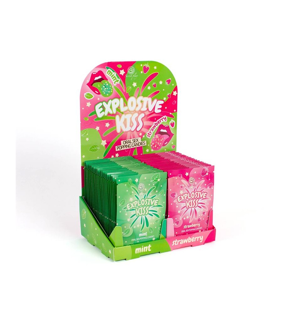 Caramelos Explosivos Sexo Oral Popping Candies Display 48 Unidades