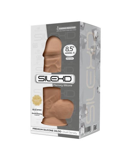 Dildo Dual Density Mod 4 - 8.5 Caramelo