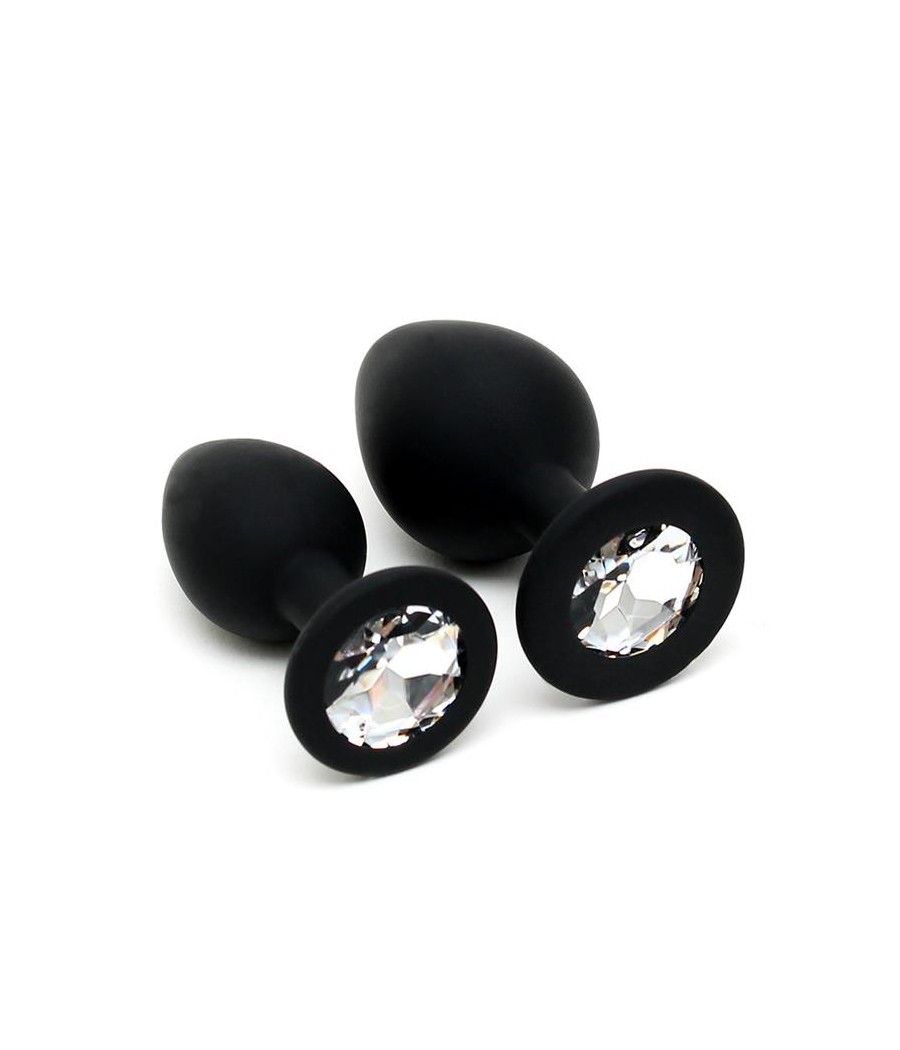 Set de Dos Plugs Anales Silicona