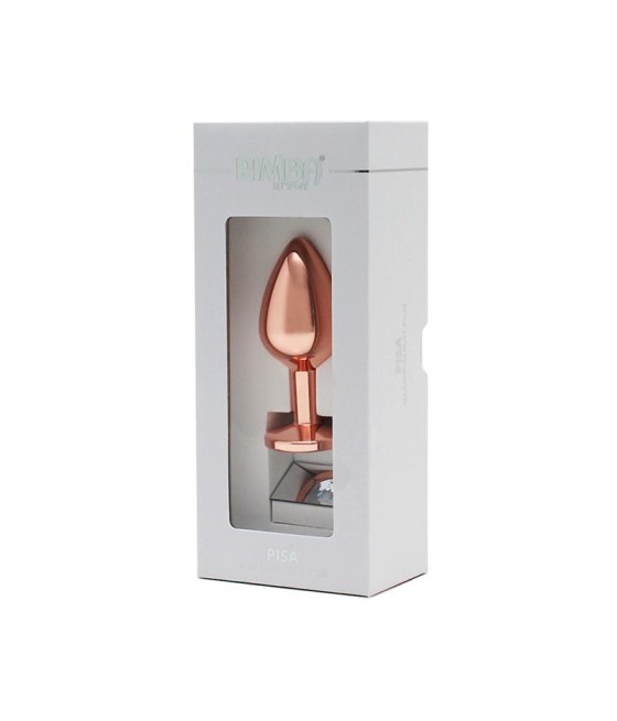 Plug Anal con Joya Pisa Rose Gold