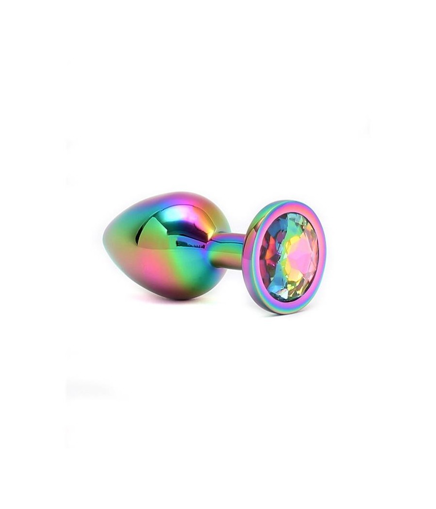 Plug anal con joya Arcoiris Pisa Rainbow