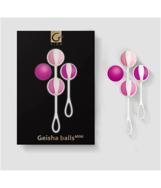 Set 4 Bolas Geisha Balls Mini Raspberry