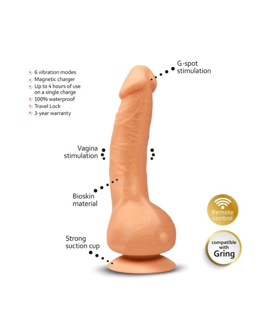 Vibrador Realista Greal Mini Flesh