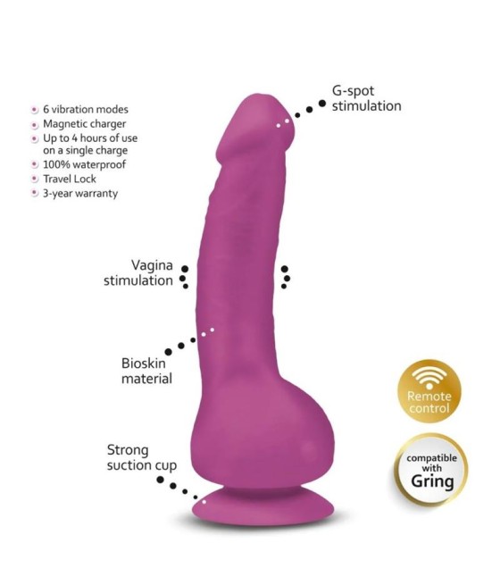 Vibrador Greal Mini Fuchsia