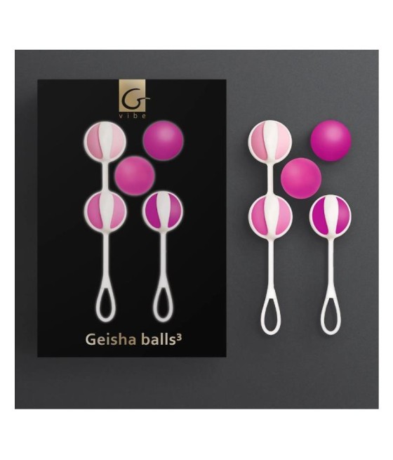 Set de 5 Geisha Balls3 Sugar Pink