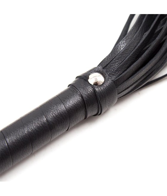 Flogger Mango de Metal 69 cm Negro