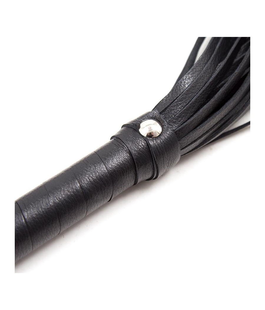 Flogger Mango de Metal 69 cm Negro