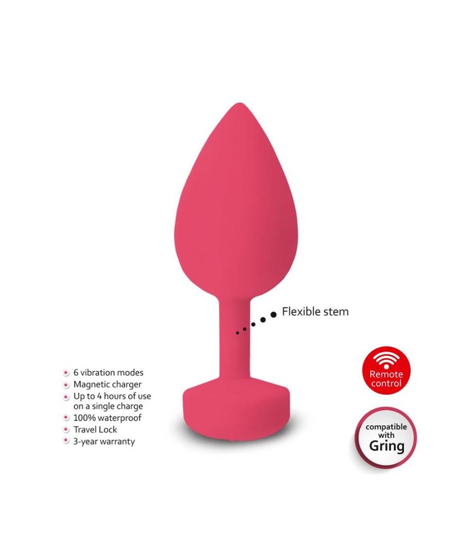 Gplug Plug Anal Neon Rose Talla S