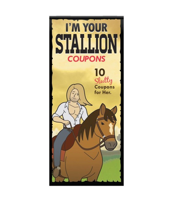 10 Cupones para Ella Im Your Stallion