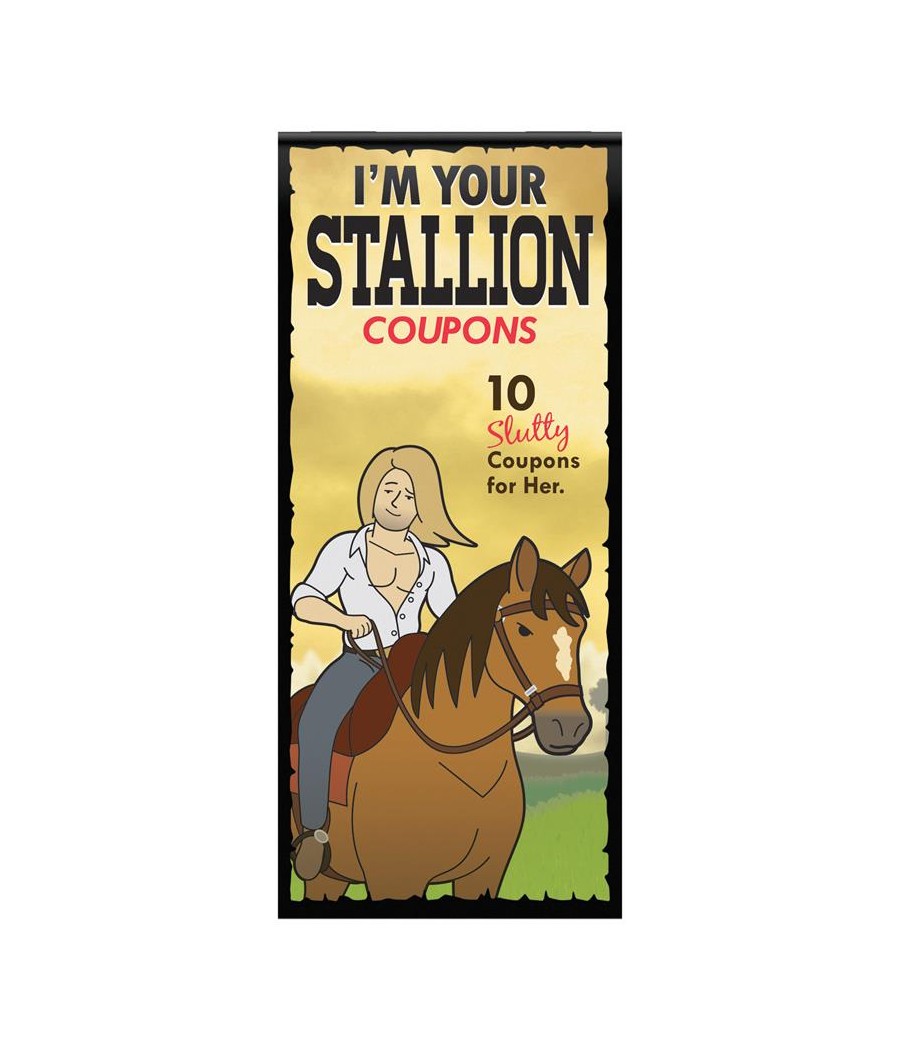 10 Cupones para Ella Im Your Stallion