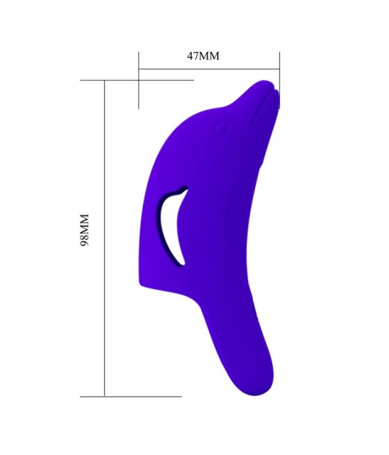 Delphini Estimulador de Dedo con Vibracion