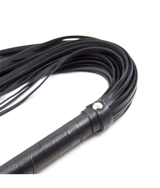 Flogger Mango de Metal 69 cm Negro