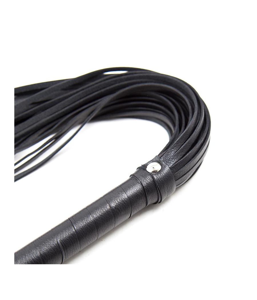 Flogger Mango de Metal 69 cm Negro