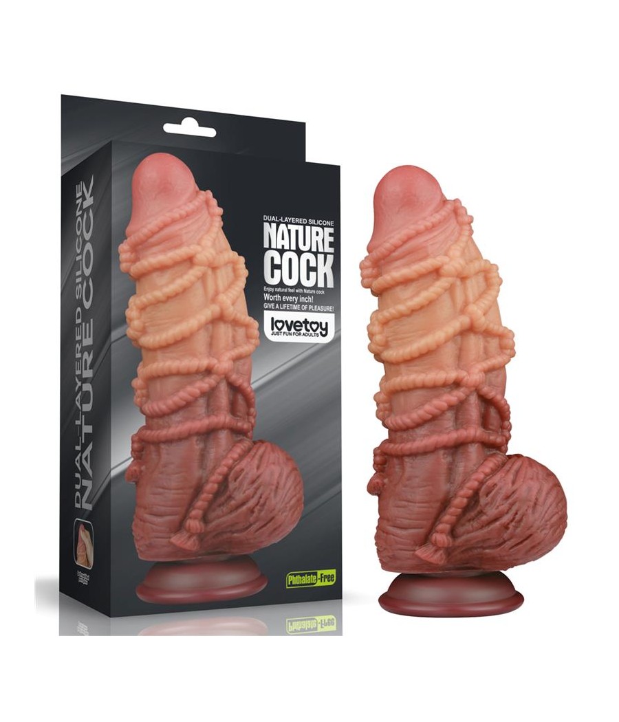 Dildo Dual Layer Tamano King Nature 95