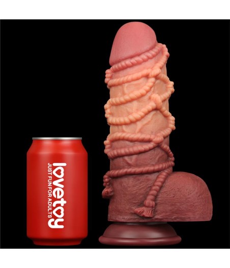 Dildo Dual Layer Tamaño King Nature 9.5