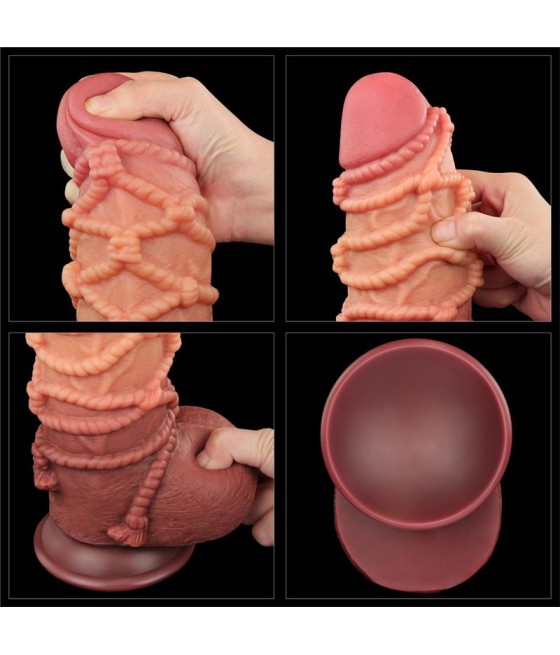 Dildo Dual Layer Tamano King Nature 95