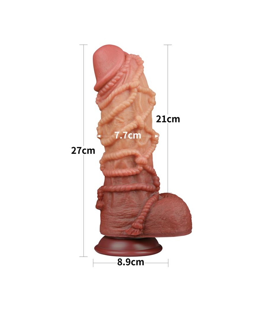 Dildo Dual Layer Tamano King Nature 105