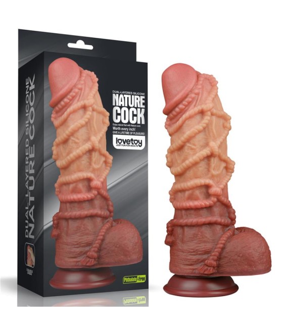 Dildo Dual Layer Tamano King Nature 105