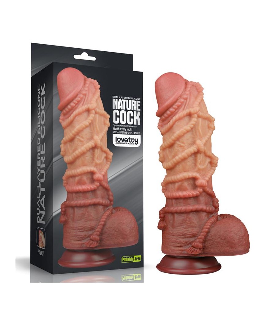 Dildo Dual Layer Tamano King Nature 105