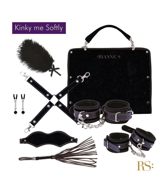 Set BDSM Soiree Kinky Me Softly Negro