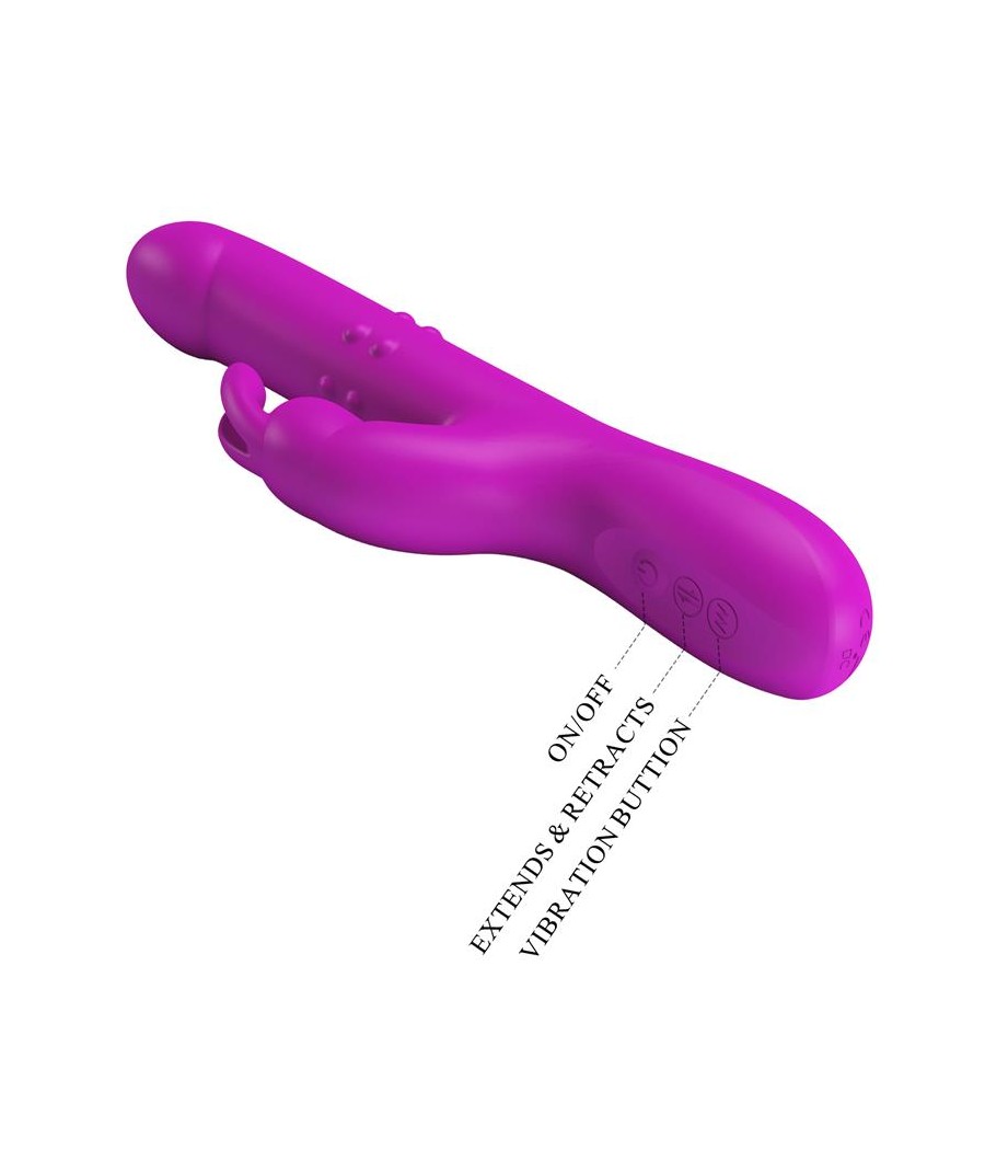 Reese Vibrador con Bolas Internas y Thrusting USB