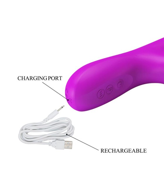 Reese Vibrador con Bolas Internas y Thrusting USB