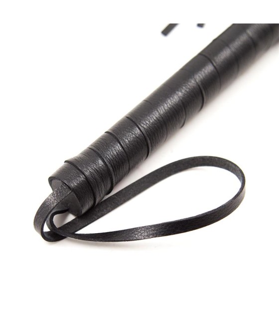 Flogger Mango de Metal 69 cm Negro