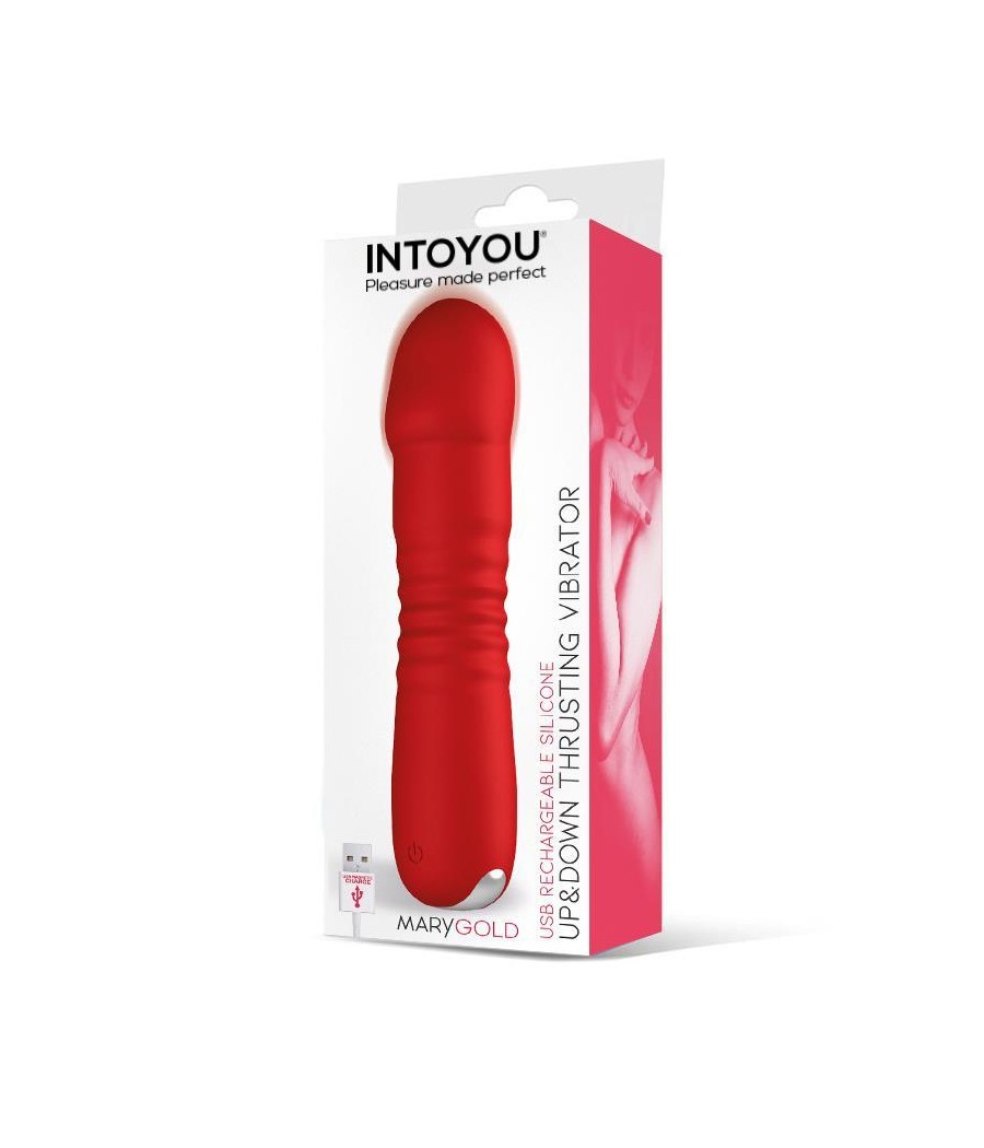 Marygold Estimulador con Movimiento Thrusting Up Down USB Silicona