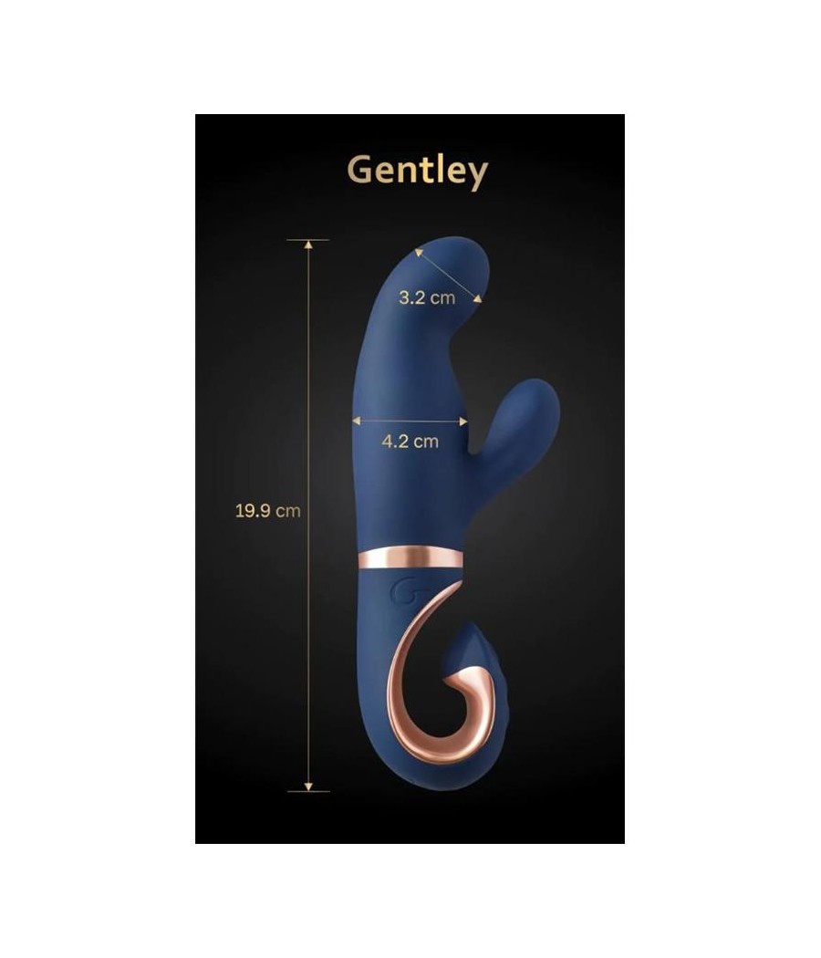 Gentley Vibrador Punto G Caribbean Blue