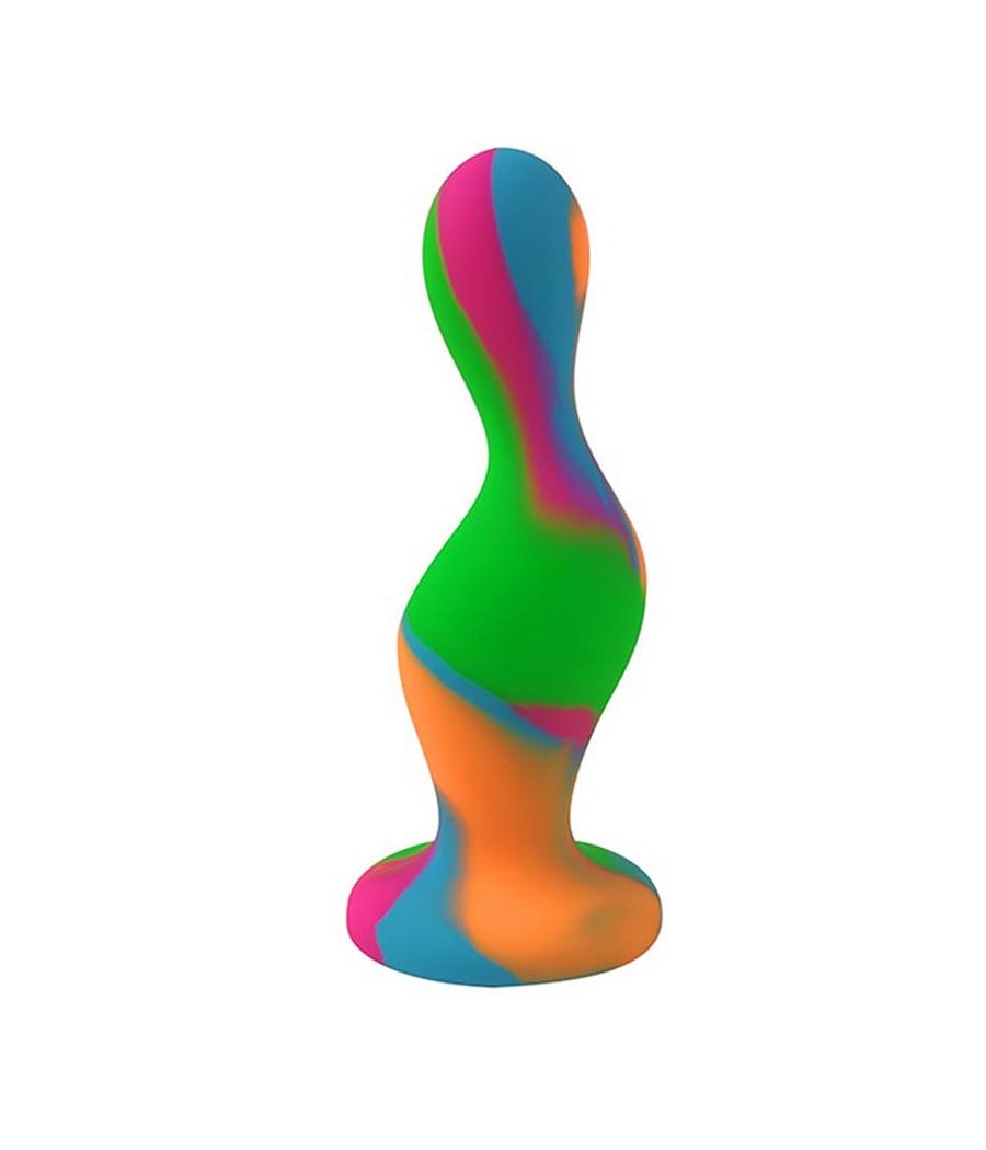 Plug Anal Multi Color Silicona