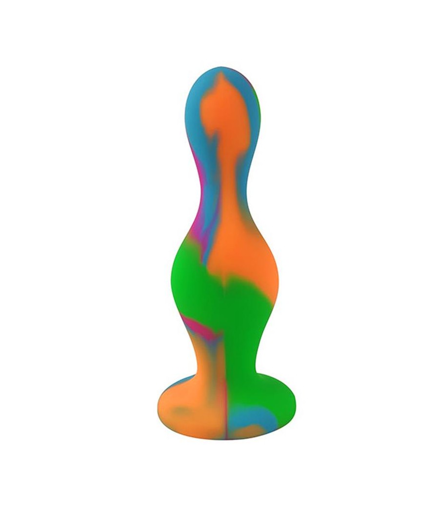 Plug Anal Multi Color Silicona