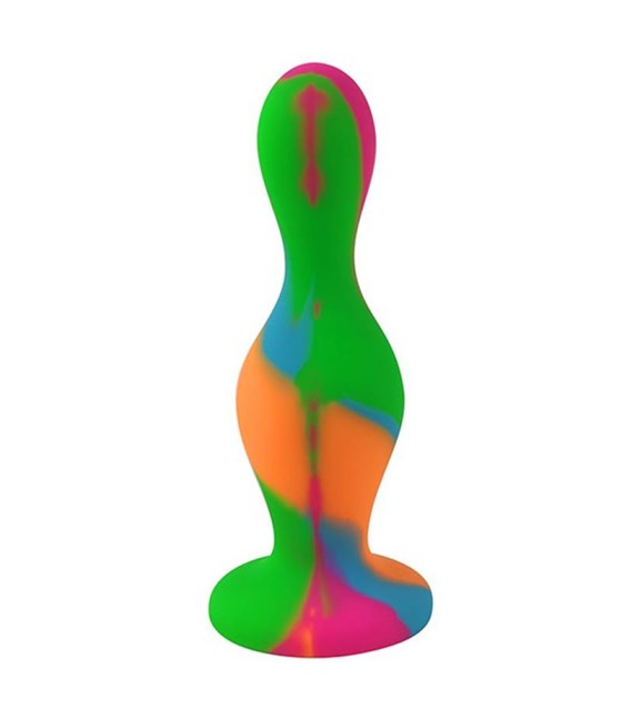 Plug Anal Multi Color Silicona