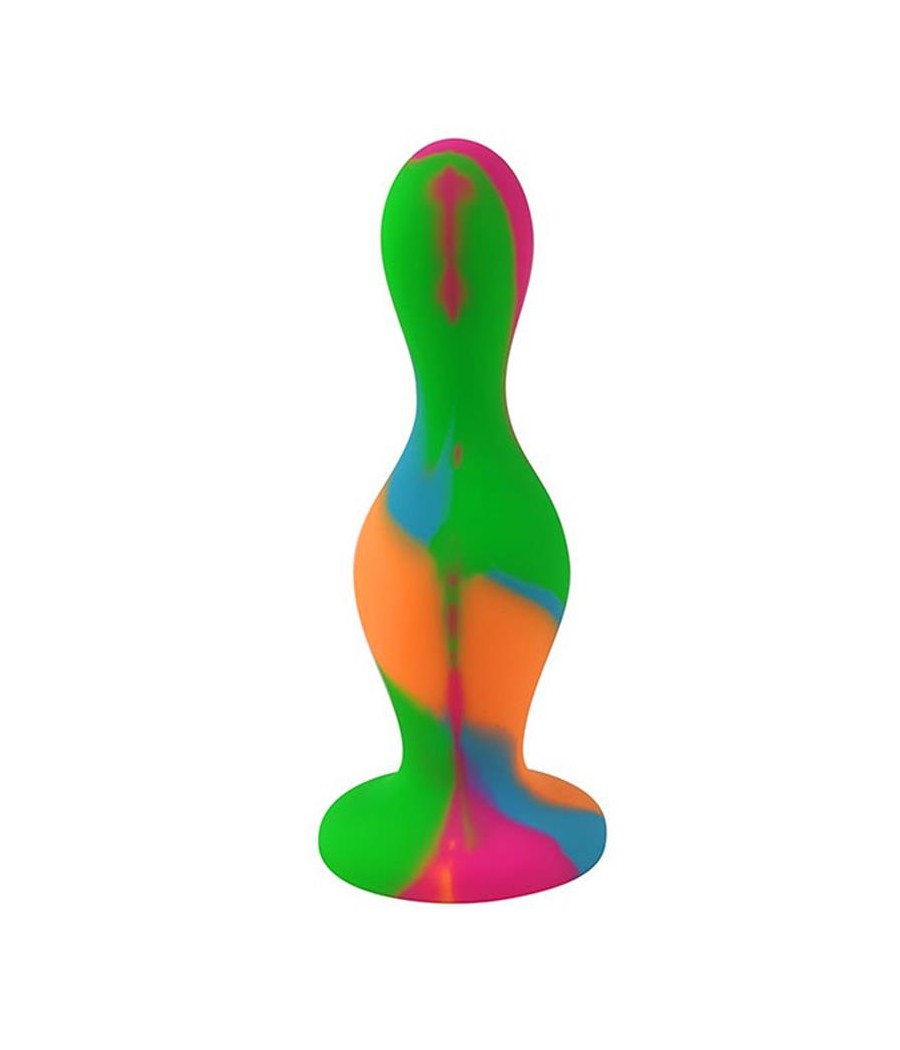 Plug Anal Multi Color Silicona