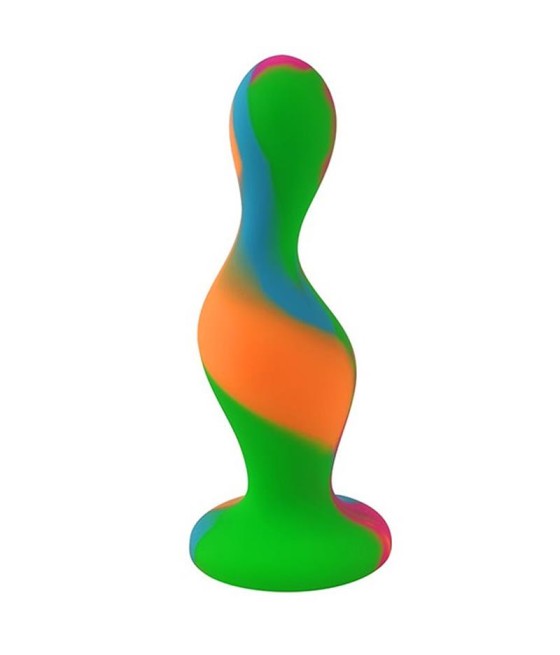 Plug Anal Multi Color Silicona