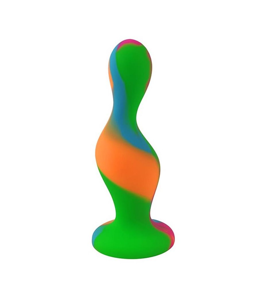 Plug Anal Multi Color Silicona