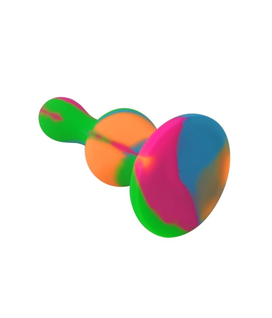 Plug Anal Multi Color Silicona