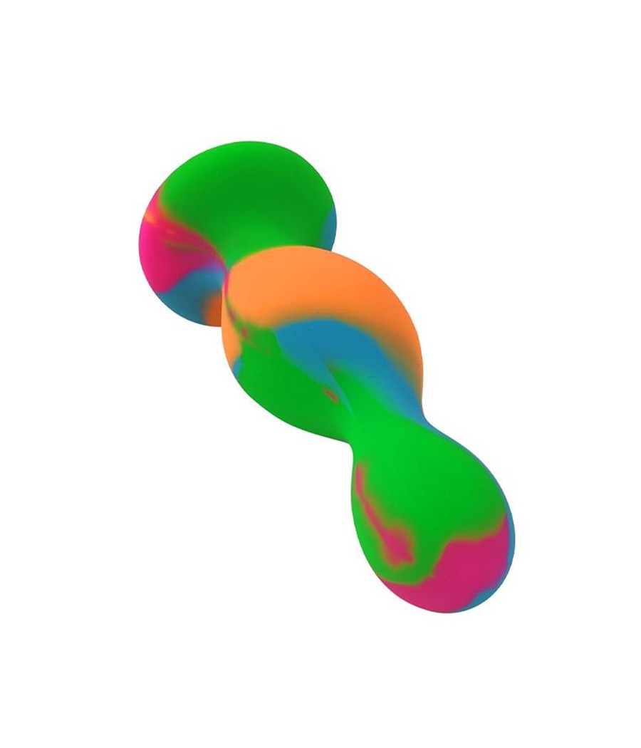 Plug Anal Multi Color Silicona