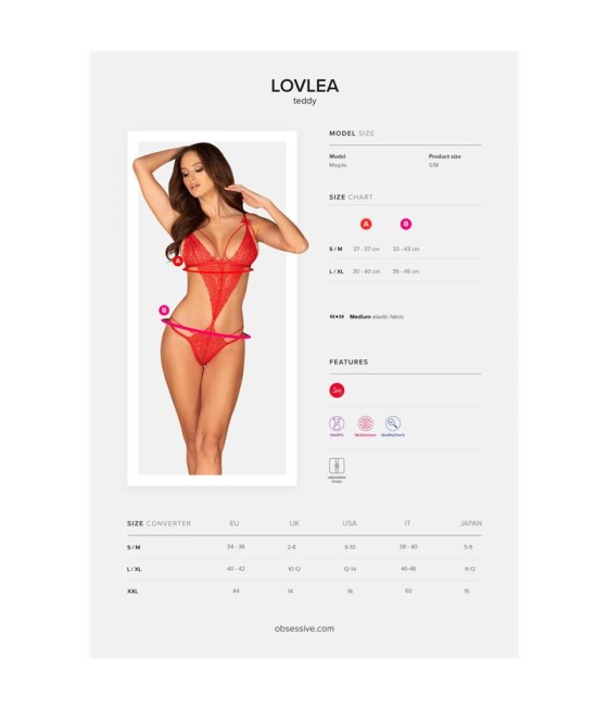 Lovlea Body de Encaje