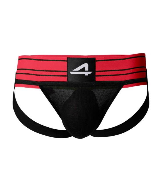 C4M15 Suspensorio Estilo Rugby Neon Pink