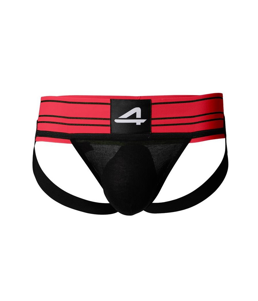 C4M15 Suspensorio Estilo Rugby Neon Pink