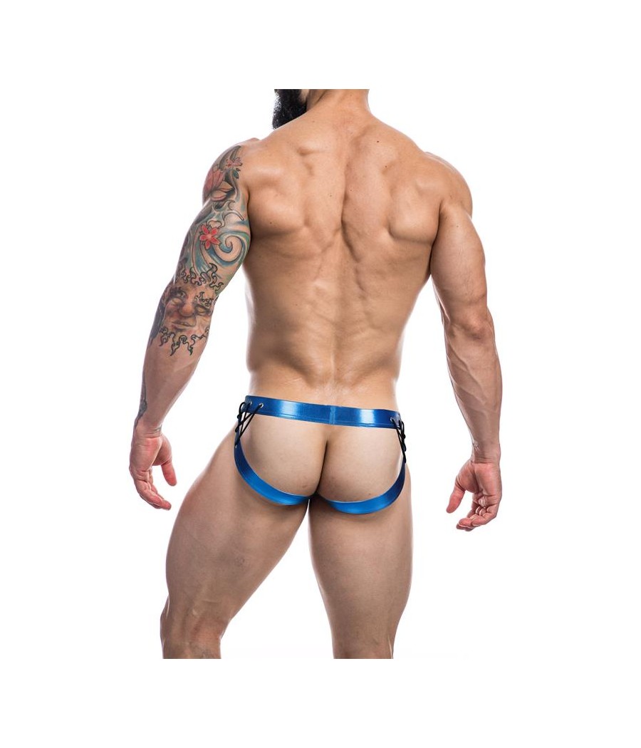 C4M14 Suspensorio Desire Leatherette Azul