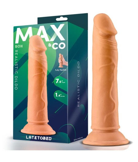 Bon Dildo Realista con Ventosa 7.5 Natural