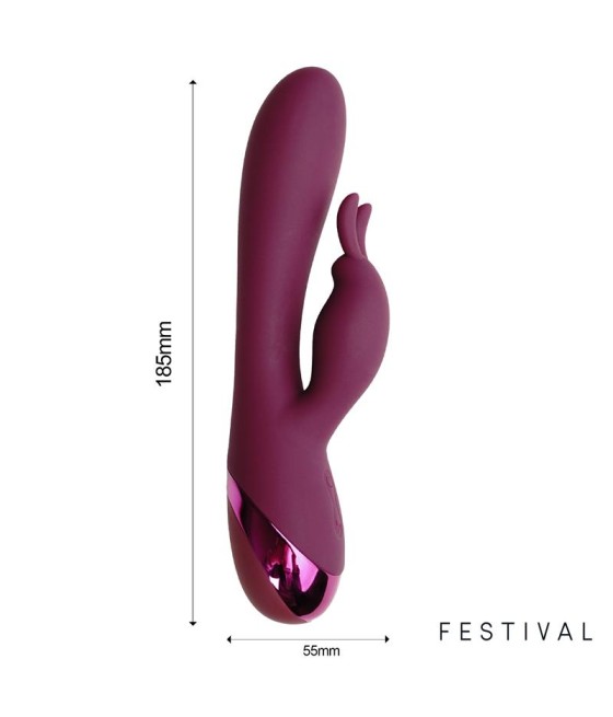 Brole Vibrador USB Rojo