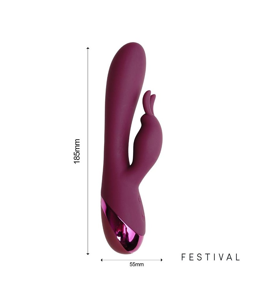 Brole Vibrador USB Rojo