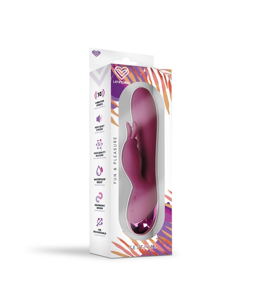 Brole Vibrador USB Rojo