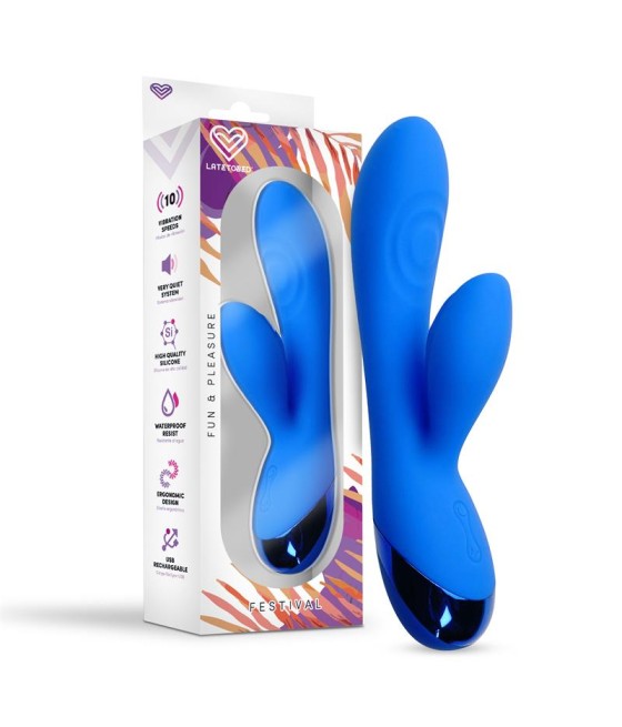 Marna Vibrador USB Azul