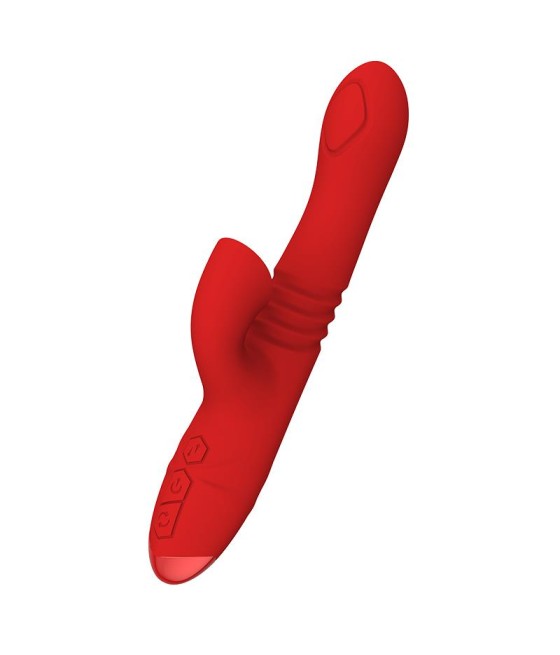 Velvet Vibrador con Thrusting y Pulsacion