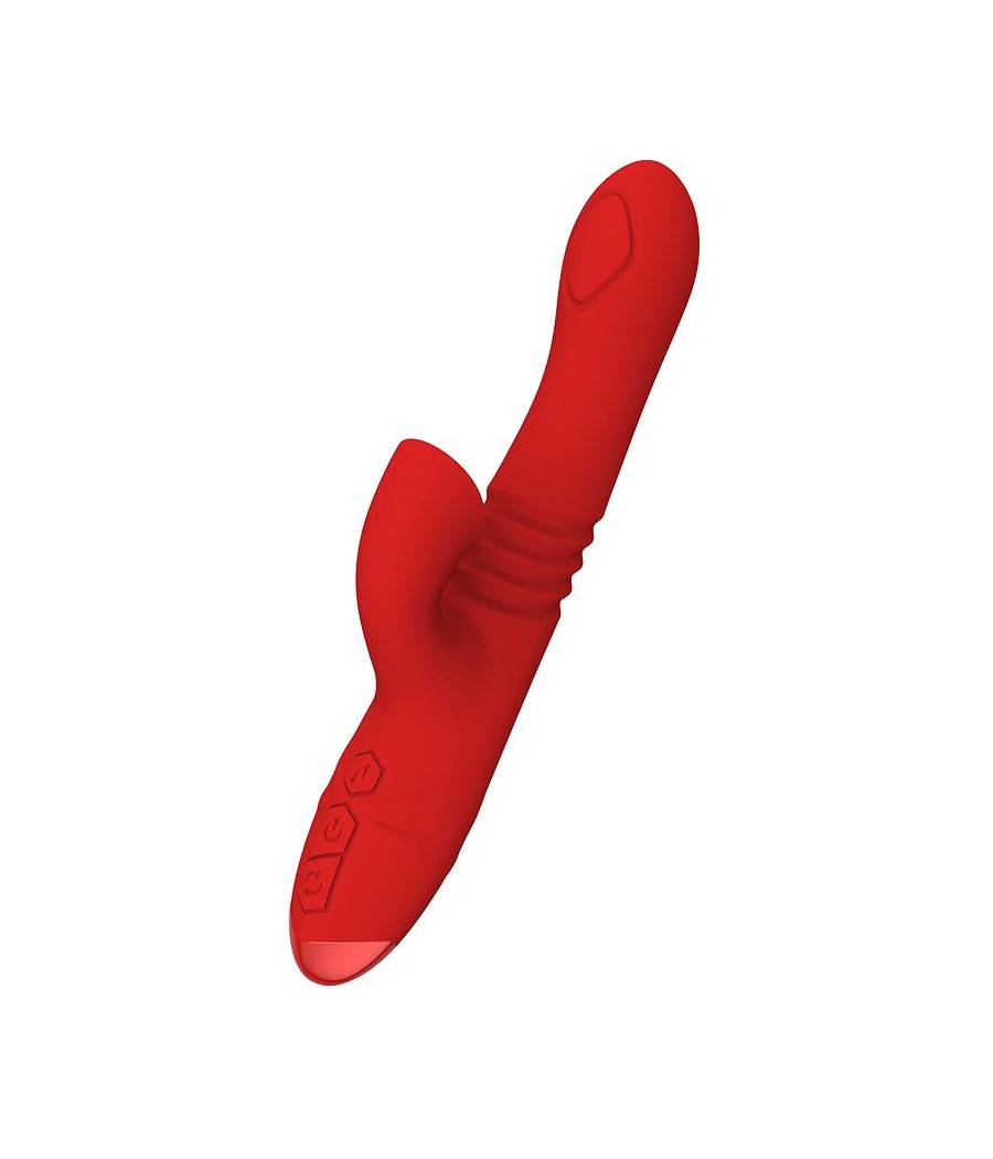 Velvet Vibrador con Thrusting y Pulsacion