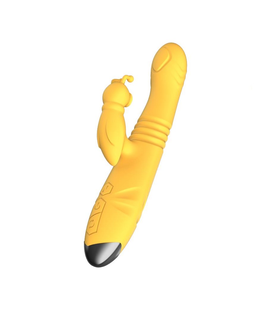 Honeybee Vibrador con Thrusting y Pulsacion